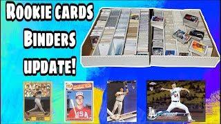 Creating a Baseball Card ROOKIES binder Update