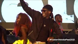 Nameless and Wahu Performs on Stage Together for the First Time at Tusker Oktoba Fest