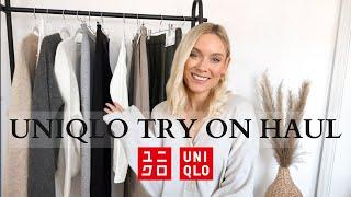 UNIQLO TRY ON HAUL NOVEMBER 2023! Cosy staples for winter!