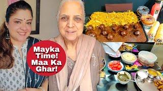 Aaj to Meine aur Parth ne Nani ke Ghar Lunch kiya ️ Love u mumma! #vlogs  PV46