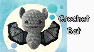 Crochet a bat along with me/ cute crochet bat/ Halloween crochet ideas