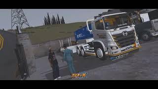 MOD TRUK HINO 500 TRAILER LOWBED GTA SA || MOD TRUK GTA SA