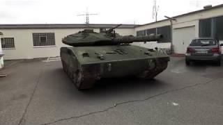 Tank in the yard. Video compositing. 3Ds Max, PFTrack, After Effects.