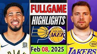 Los Angeles Lakers vs Indiana Pacers FULLGAME Qtr Feb 08, 2025 Highlights | NBA SEASON