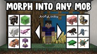 Minecraft but you can MORPH INTO ANY MOB...