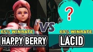 KOF XV ▰ LACID (Random) vs HAPPY BERRY (Hinako/Benimaru/Goenitz)