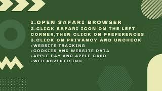 How to enable third party cookies on Mac's safari browser