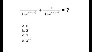 Math Olympiad Question / A nice math problem / solving exponents / find the value of n? / Exponents