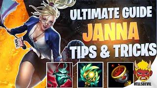 Wild Rift Janna Guide - THE BEST SUPPORT! | Build, Skill Combos, Runes + More! LOL Wild Rift