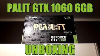 PALIT Geforce GTX 1060 Dual 6GB - Unboxing!