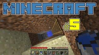 Minecraft #5 Добыча угля и железной руды Хитрости с водой Создание железных инструментов