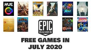 FREE GAMES from Epic Store IN JULY 2020