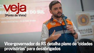 Gabriel Souza explica o plano da gestão Leite para atender vítimas das chuvas | Ponto de Vista