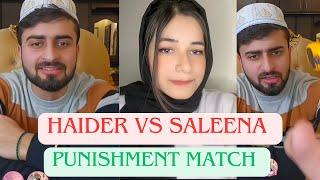 Haider Shah vs Saleena TikTok live Match