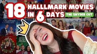 I Watched 18 Hallmark Movies In 6 Days  | THE SNYDER CUT | The Hallmark Royal Christmas Universe