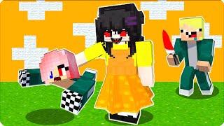  NUBIK SAVED ME in THE SQUID GAME in MINECRAFT! LESKA SQUID GAME