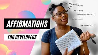 Affirmations for Developers