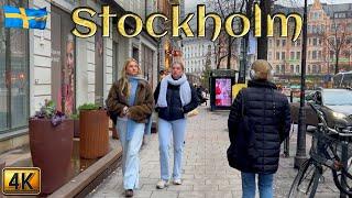 Sweden: 4K Christmas Walk in Stockholm During Nobel Week