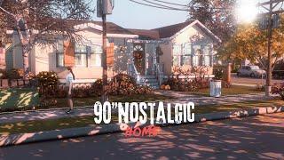 The Sims 4 - 90" Nostalgic Home (CC Pack) - Relaxing Speed Build