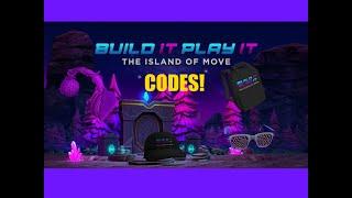 All codes in the ROBLOX Build it Play it event!