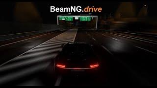 BeamNG.drive - Bugatti Chiron Top Speed run on Tokyo's Shuto Expressway [Ultra Graphics]