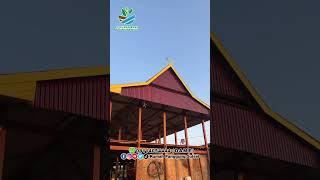 Rumah Panggung Khas Bugis Ukuran 8x15 Mtr #rumahkayu #youtube #shorts