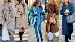 2024 DECEMBER ITALIAN STREET STYLE️MILAN STREET FASHION WINTER OUTFITS #vanityfair