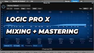 How to Mix a Beat from START TO FINISH in Logic Pro X [Music Production/Mixing/Mastering Tutorial]