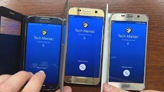 Samsung S4 S6 S7 with the Same Google Duo Account Parallel Voice & Video Incoming Calls