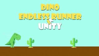 How to Make 2D Endless Runner Game in Unity - Beginner Friendly - Dino Game