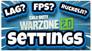 Warzone 2.0 FPS BOOSTEN! FRAME DROPS UND RUCKELN FIX | BESTE EINSTELLUNGEN UND SETTINGS | WARZONE PC