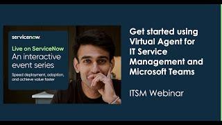 Get started using Virtual Agent for IT Service Management and Microsoft Teams