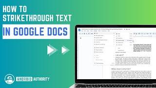 How To Strikethrough Text In Google Docs