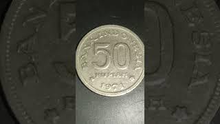 Coin, Indonesia, 50 Rupiah, 1971 #music #beats #trap #remix #song #beat