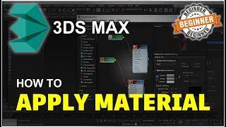 3Ds Max How To Apply Material Tutorial