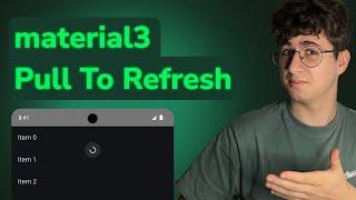 Pull To Refresh using material3 - Jetpack Compose