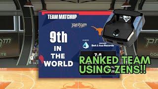 9th Ranked Pro-Am Team in the WORLD ARE USING ZENS?!? NBA2k24