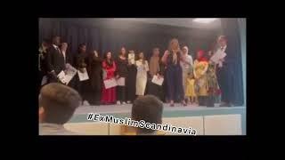 Muslim kid refuses to shake hand with his female teacher..!