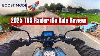 2025 TVS Raider iGo Detailed Review | Boost Mode  | Gear Challenge |