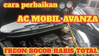 cara perbaikan ac mobil avanza dan penyebabnya #bengkel #acmobil #avanza