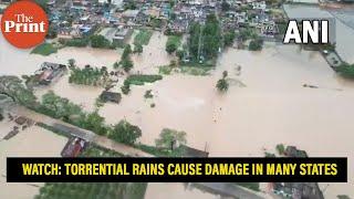 Watch: Heavy rains cause flooding, water-logging, damage to property in many states