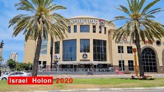 Israel, NEW city center of HOLON. Virtual walk