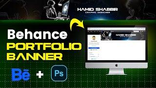 How to Design Behance Portfolio Banner | Photoshop tutorial