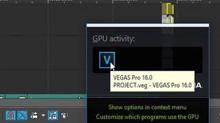 Enable GPU Rendering Sony Vegas Magix Software