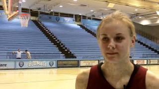 Christine Clark on Game-Winning Basket vs. Columbia