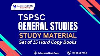 Buy TSPSC General Studies Study Material by @ACHIEVERSACADEMY