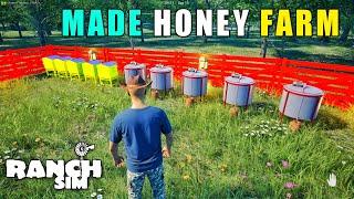 I MADE A HONEY FARM IN MY RANCH || BB GAMING