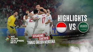 MARSELINO FOR THE DOUBLE! | INDONESIA VS ARAB SAUDI HIGHLIGHT AFC QUALIFIERS