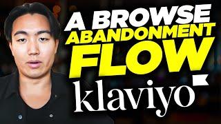 How To Create Browse Abandonment Flow in Klaviyo for Shopify