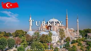 10 Best Places to Visit in Turkey | Travel Video | 4k Video